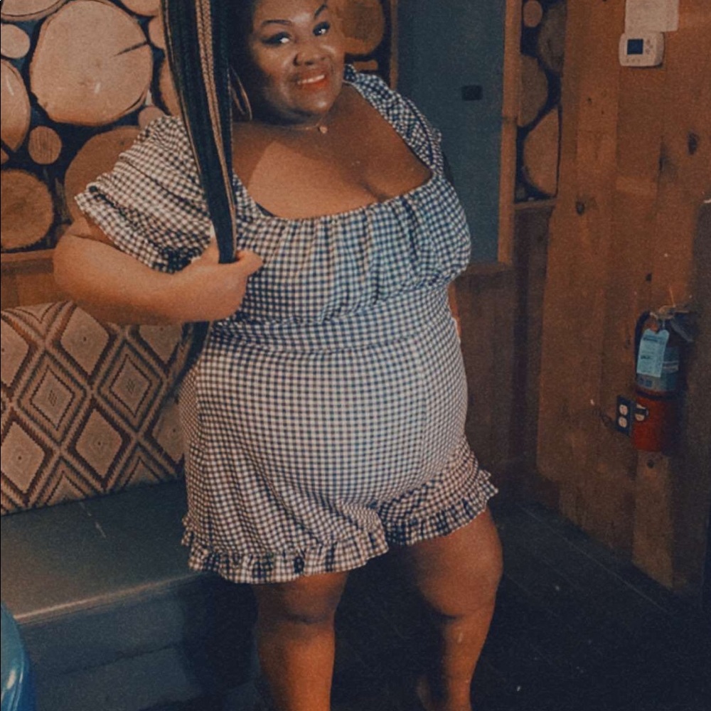 Gingham Romper / Playsuit